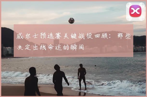 威尔士预选赛关键战役回顾：那些决定出线命运的瞬间