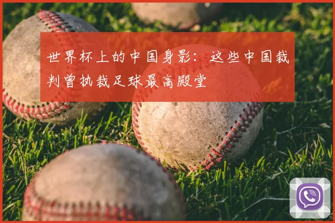 世界杯上的中国身影：这些中国裁判曾执裁足球最高殿堂